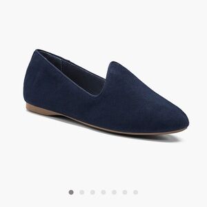 Never worn Birdies Heron navy suede size 9
